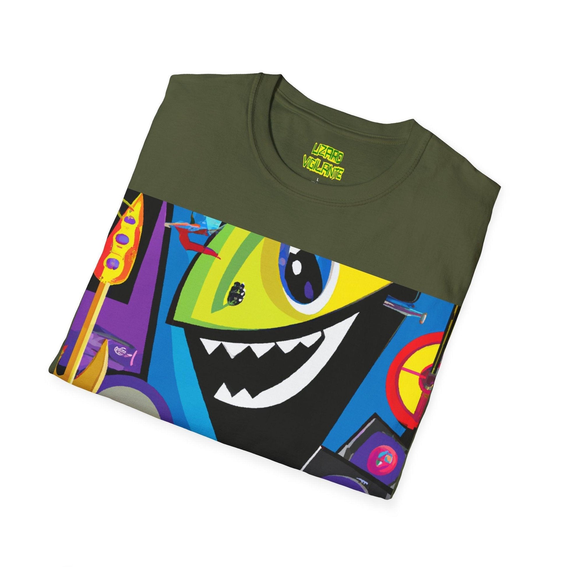 Lizard Vigilante Studio Unisex Softstyle T-Shirt - Lizard Vigilante