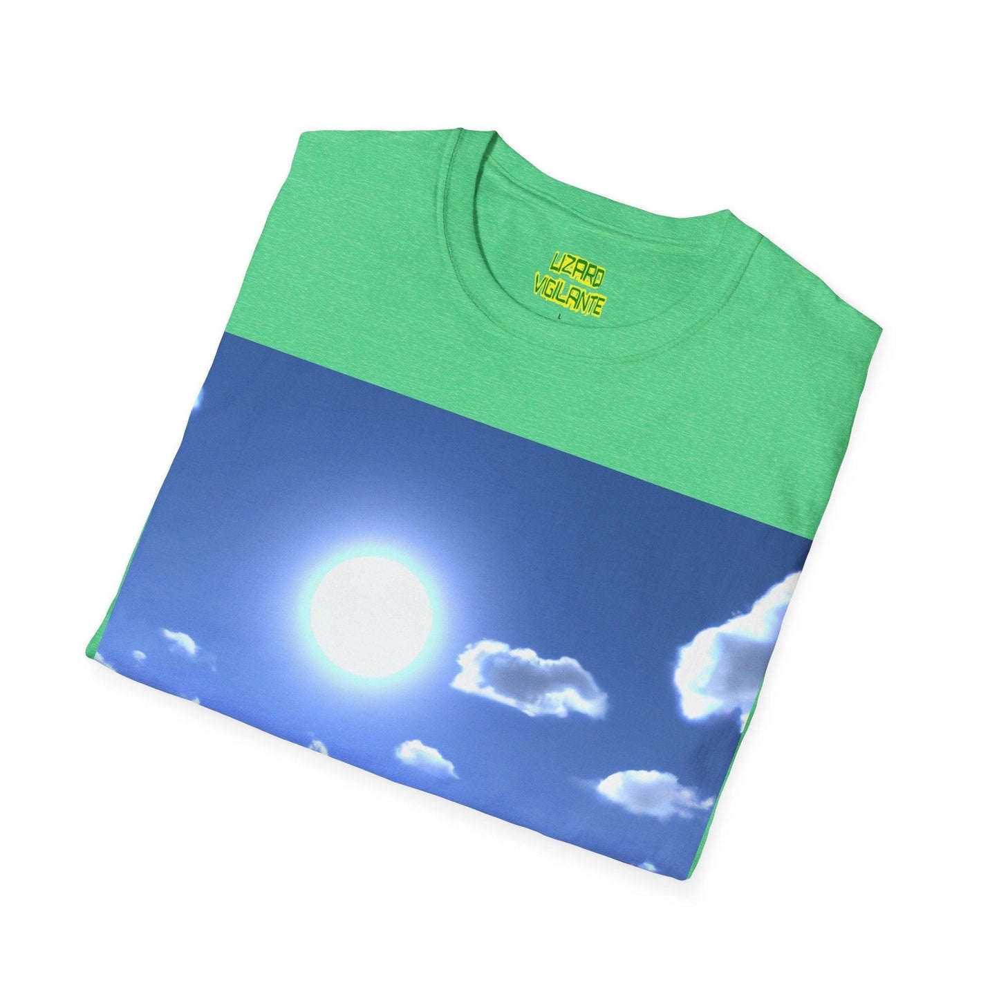 Sailing Sunlight Graphic Unisex Softstyle T-Shirt - Lizard Vigilante