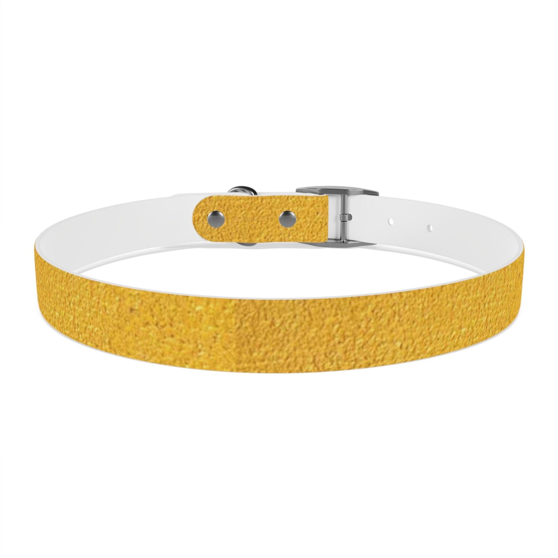 Faux Gold Dog Collar 4 Sizes S-XL - Lizard Vigilante