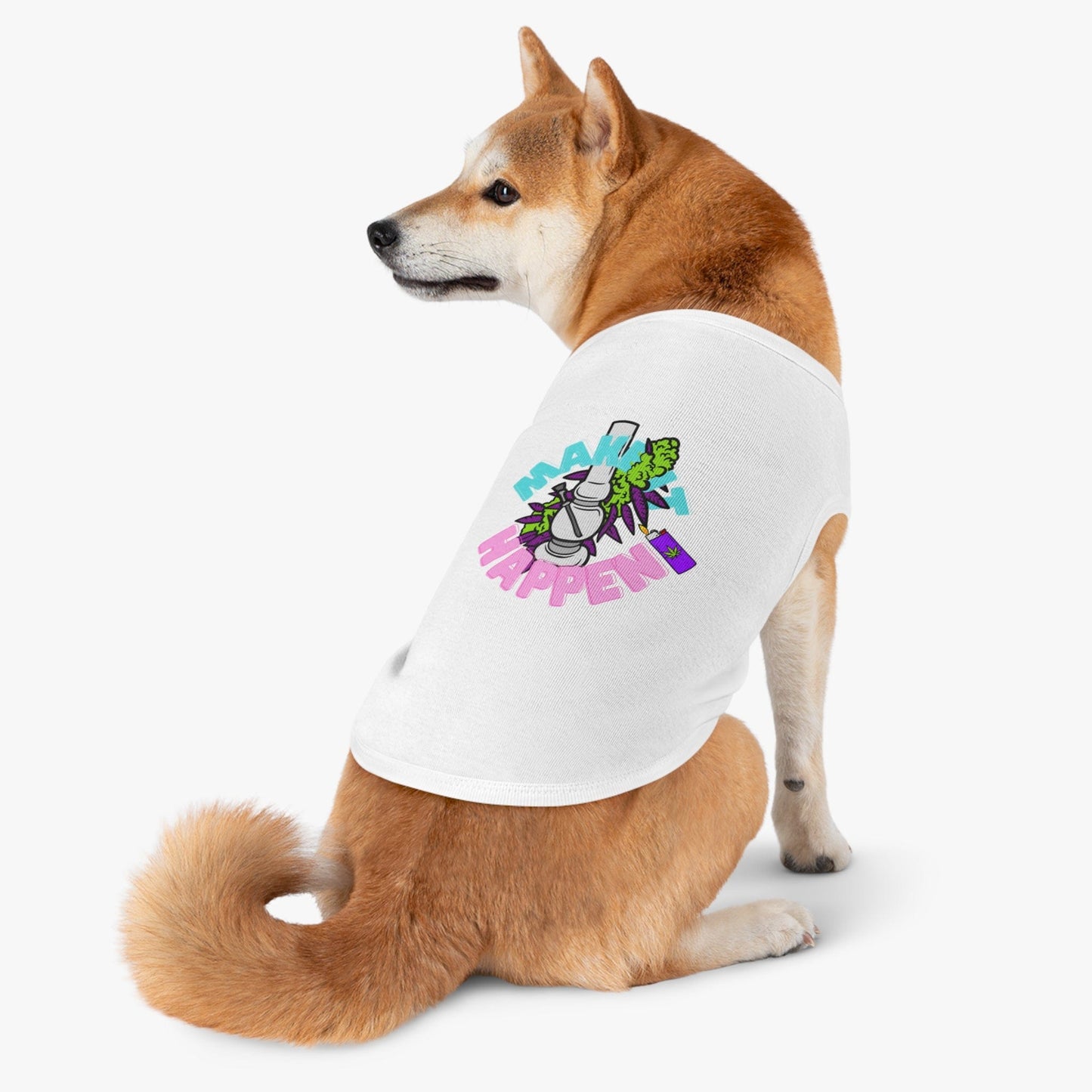 Make It Happen Cannabis Pet Tank Top