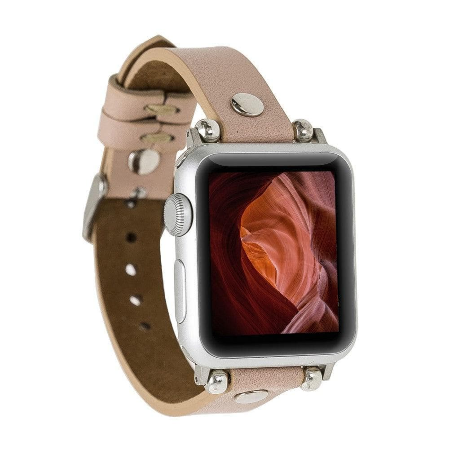 Apple Watch Nude Leather Strap - Detroit