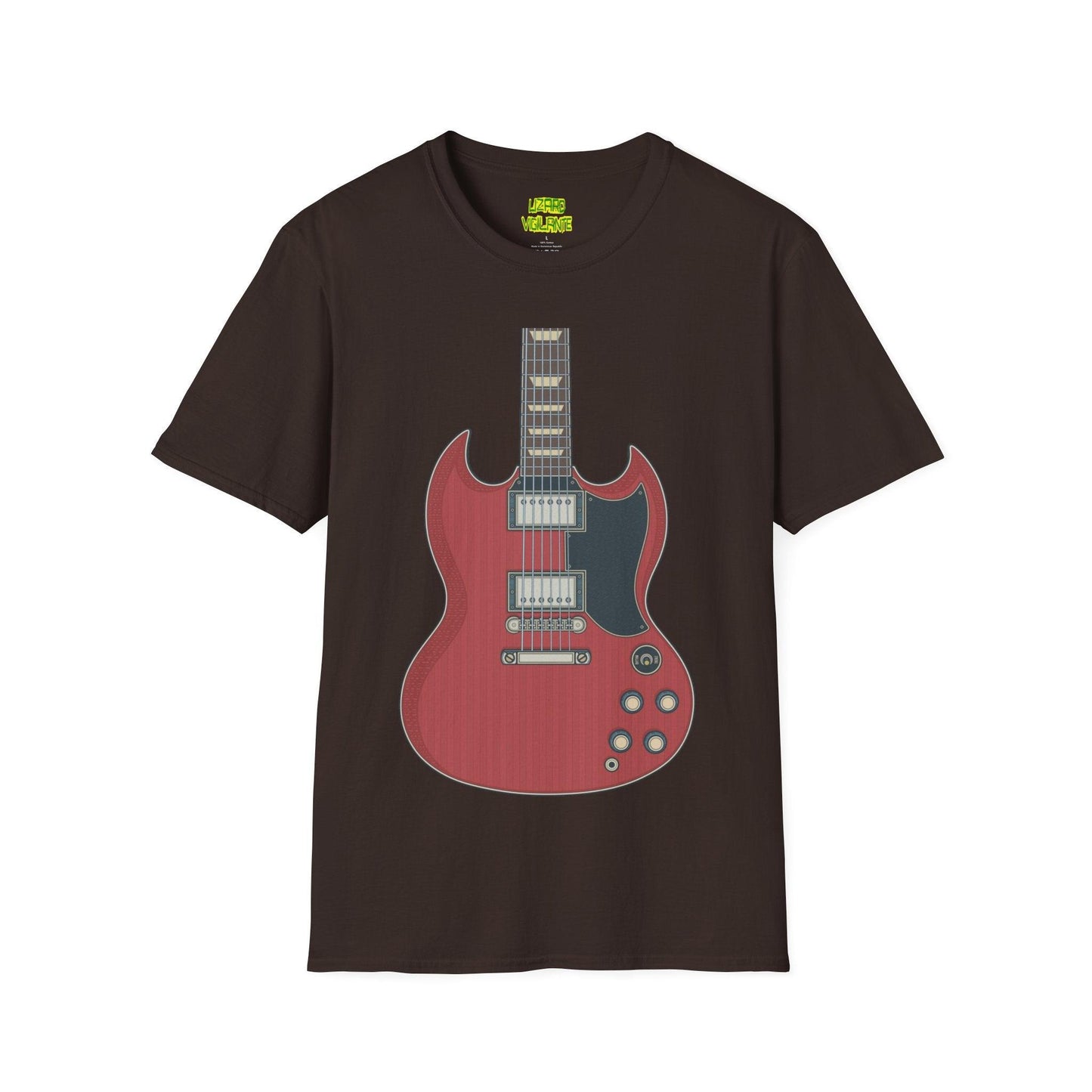 Iconic Red SG Unisex Softstyle T-Shirt - Lizard Vigilante