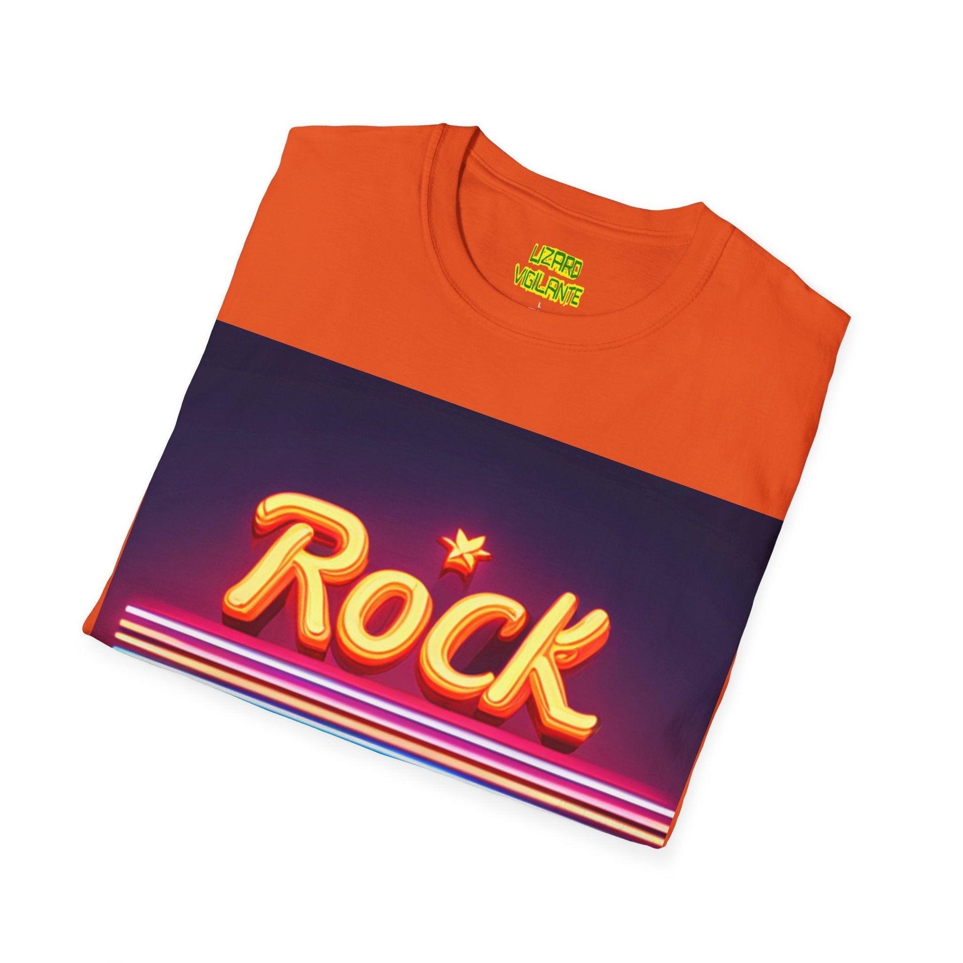 ROCK Unisex Softstyle T-Shirt - Lizard Vigilante