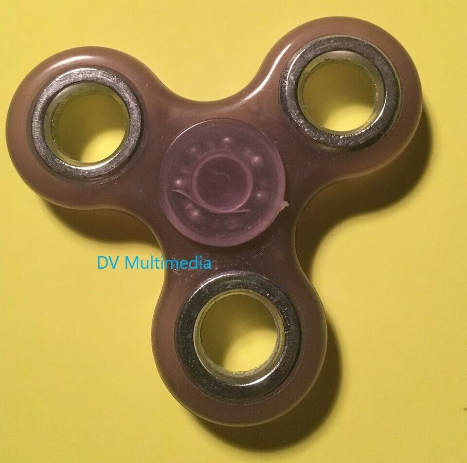 Metallic & Glow in the dark Tri FIDGET SPINNERS!