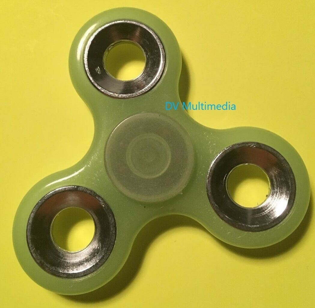 Metallic & Glow in the dark Tri FIDGET SPINNERS!