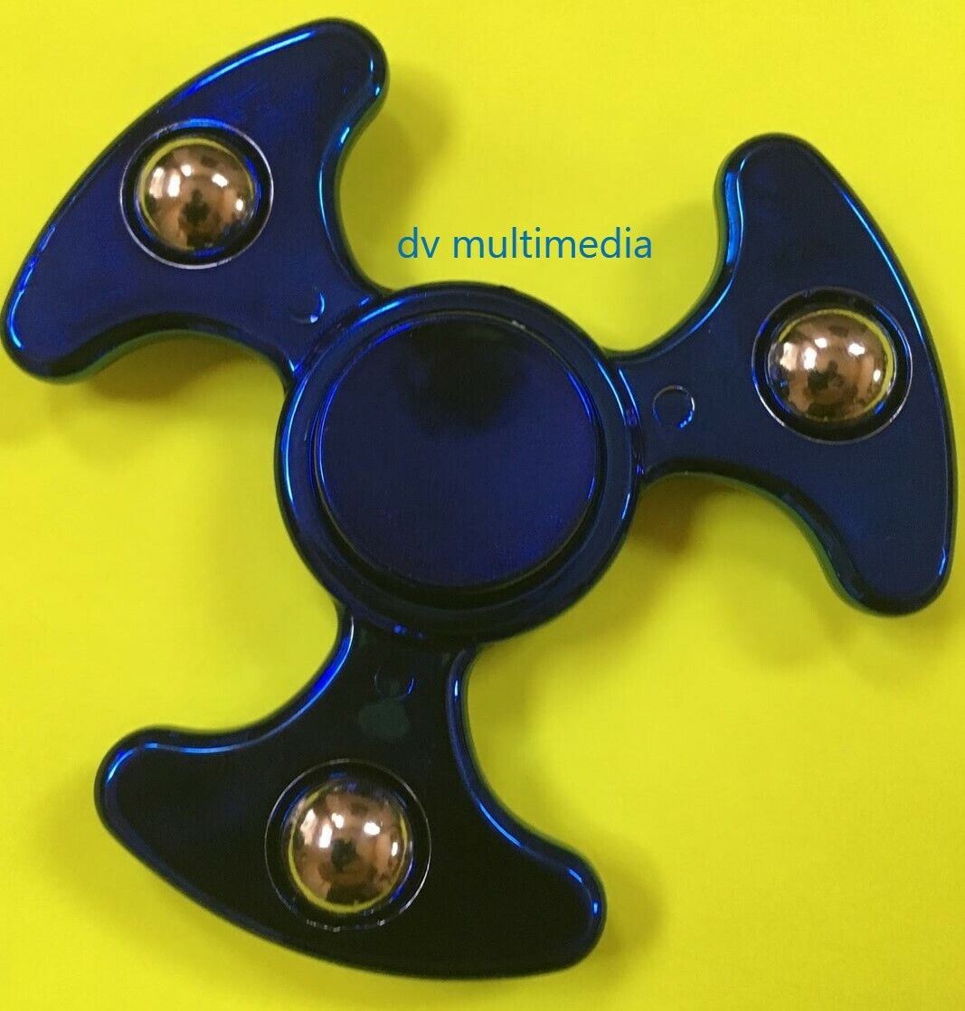 Metallic & Glow in the dark Tri FIDGET SPINNERS!