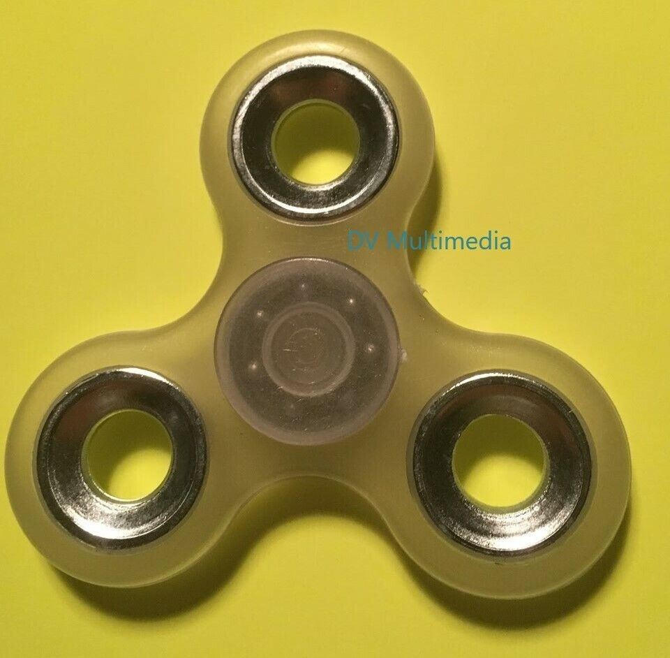 Metallic & Glow in the dark Tri FIDGET SPINNERS!