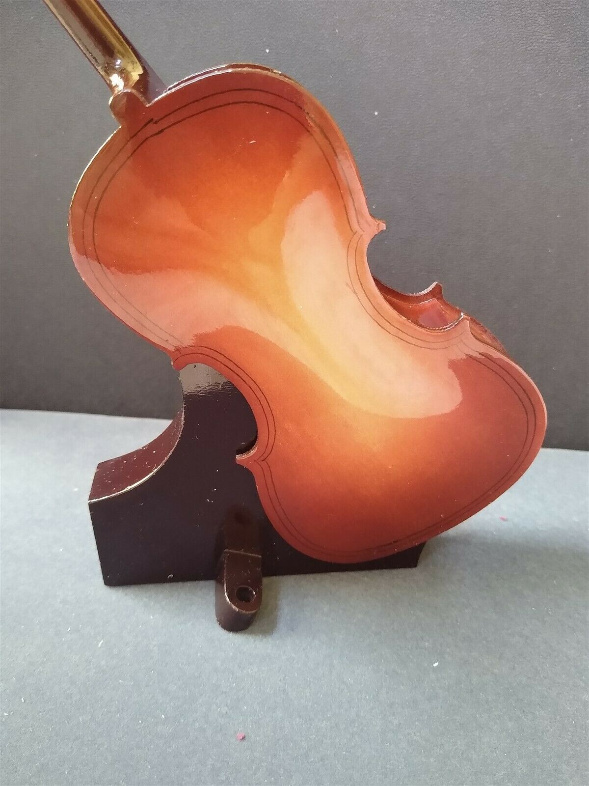 Miniature 9 Inch Replica Cello with Bow, Case, & Display Stand ~NEW~
