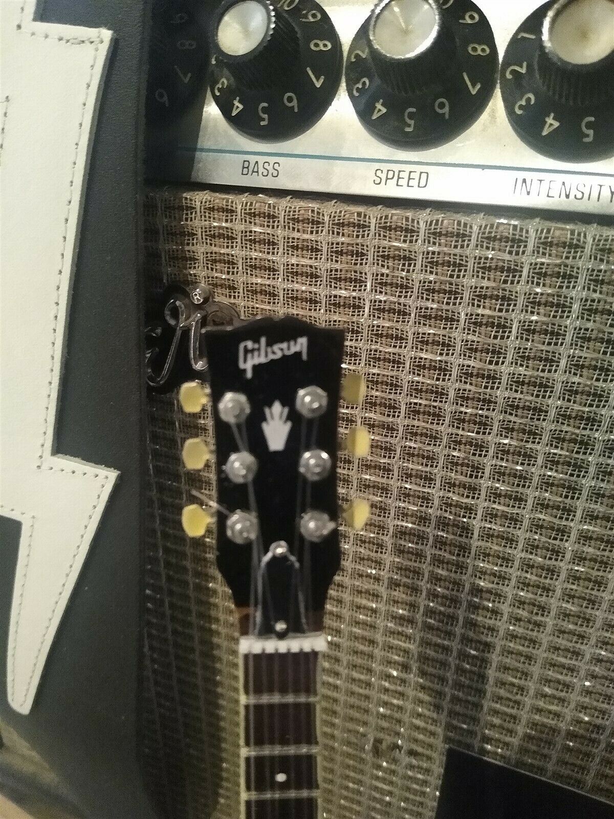 GIBSON ES-335 Vintage Sunburst 1:4 Scale Replica Guitar ~Axe Heaven~