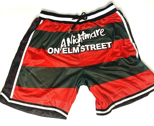 NIGHTMARE ON ELM ST/FREDDY Headgear Classics Basketball Shorts ~Never Worn~ S M L XL