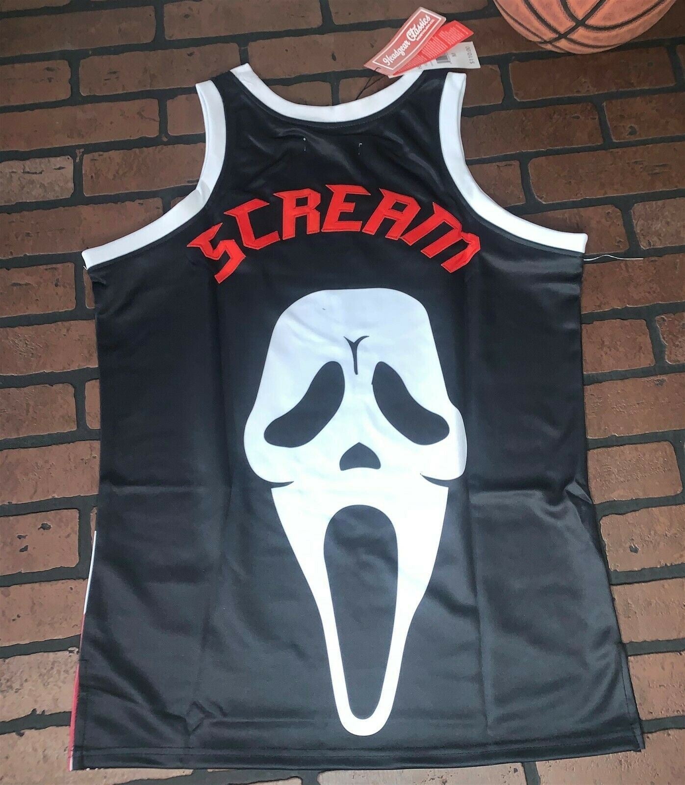 SCREAM Headgear Classics Basketball Jersey ~Never Worn~ S M XXL