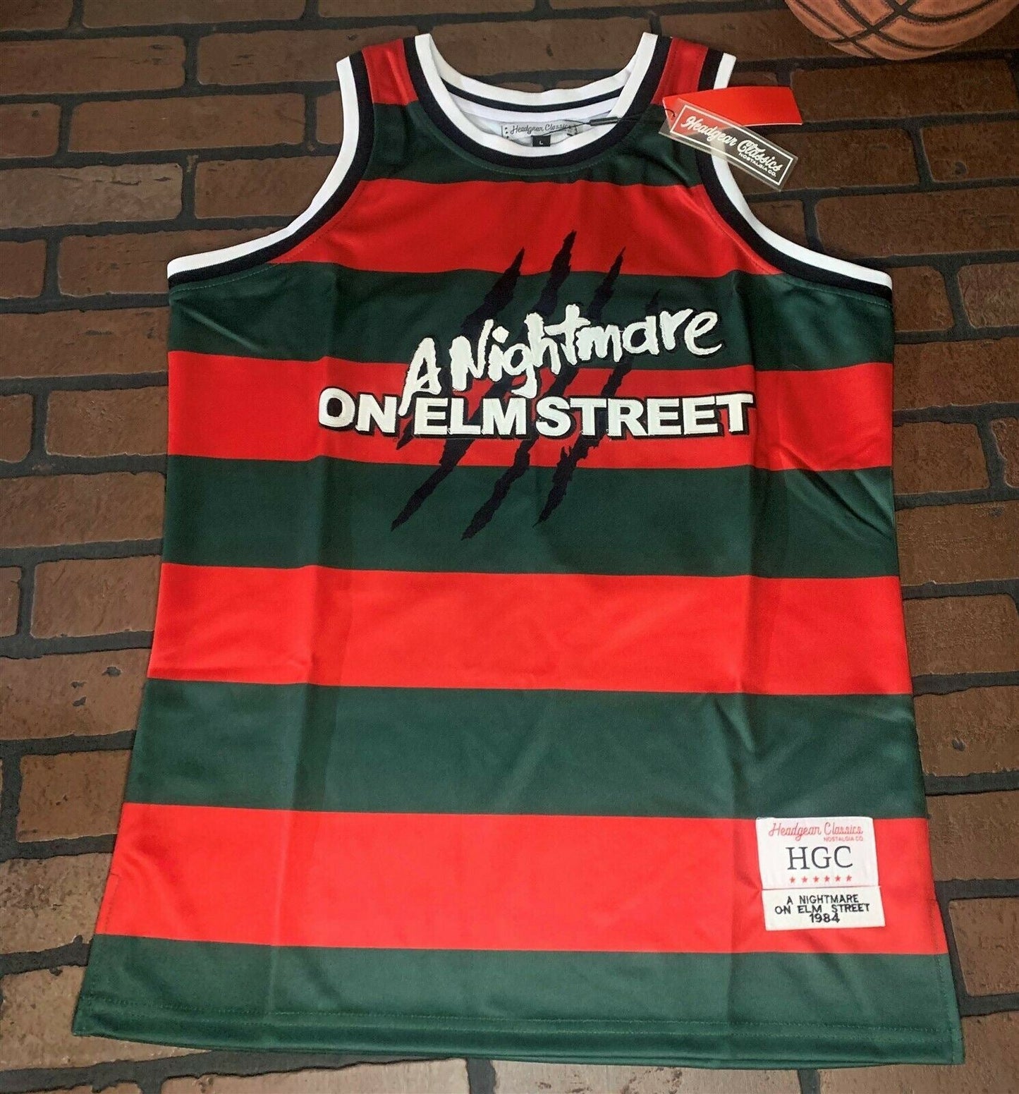 NIGHTMARE ON ELM STREET /FREDDY Headgear Classics Basketball Jersey ~Never Worn~ S M L XL 2XL