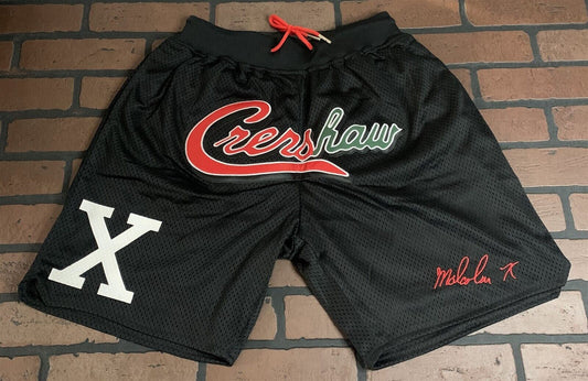 MALCOLM X CRENSHAW NIPSEY Headgear Classics Basketball Shorts ~Never Worn~