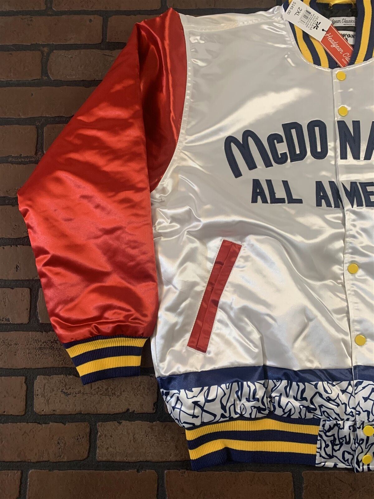 KOBE ALL AMERICAN Headgear Classics Streetwear Jacket ~Never Worn~ 2XL