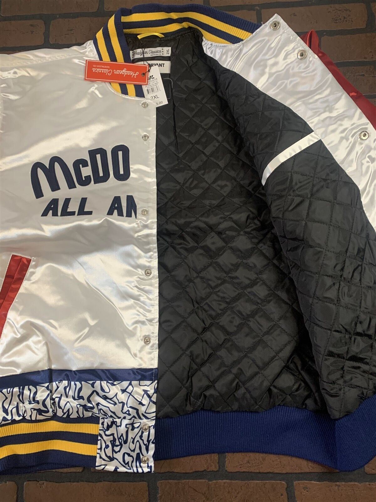 KOBE ALL AMERICAN Headgear Classics Streetwear Jacket ~Never Worn~ 2XL