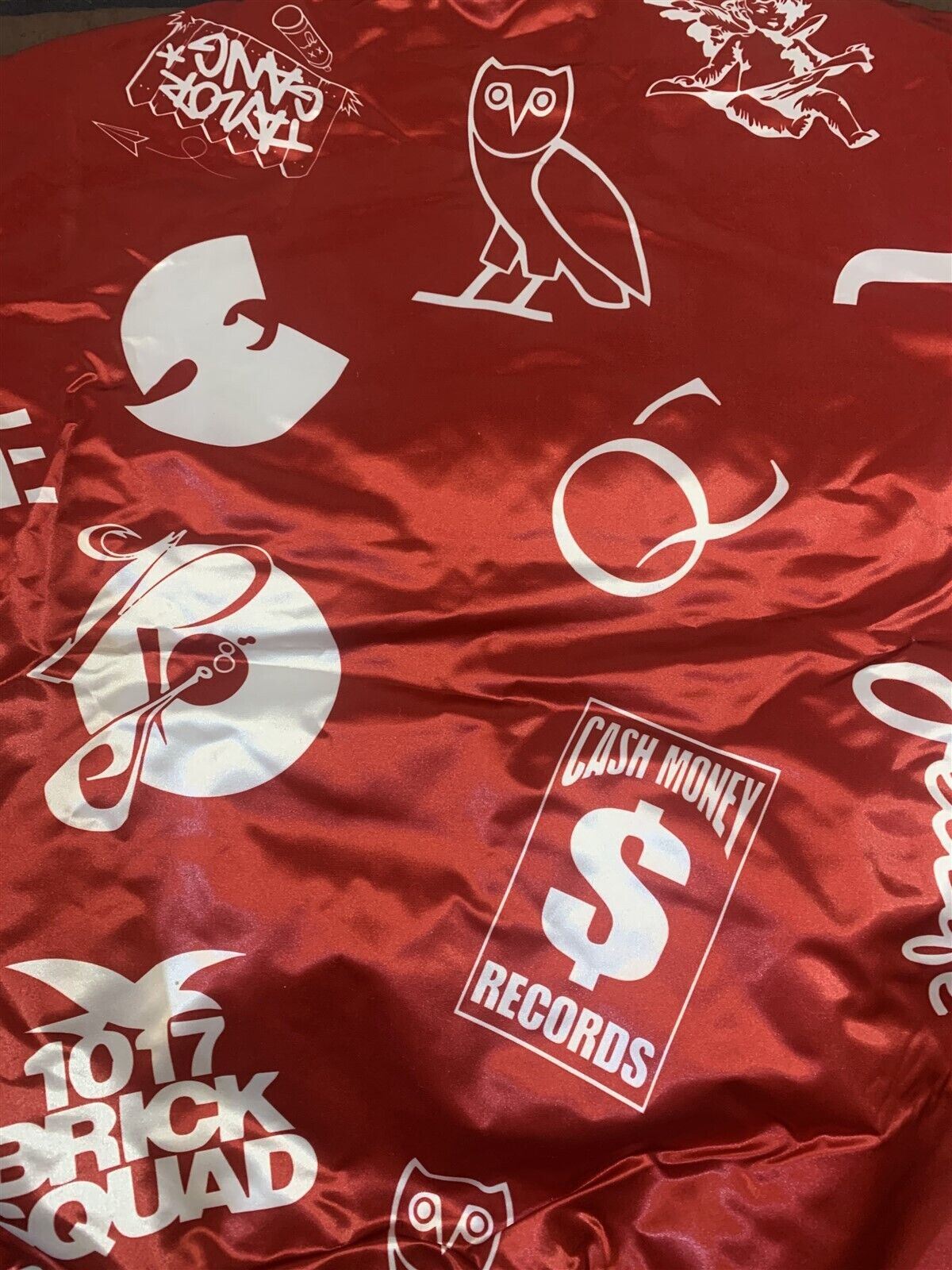 CASH MONEY and more Hip Hop RECORDS Headgear Classics Streetwear Jacket~Never Worn~ M L