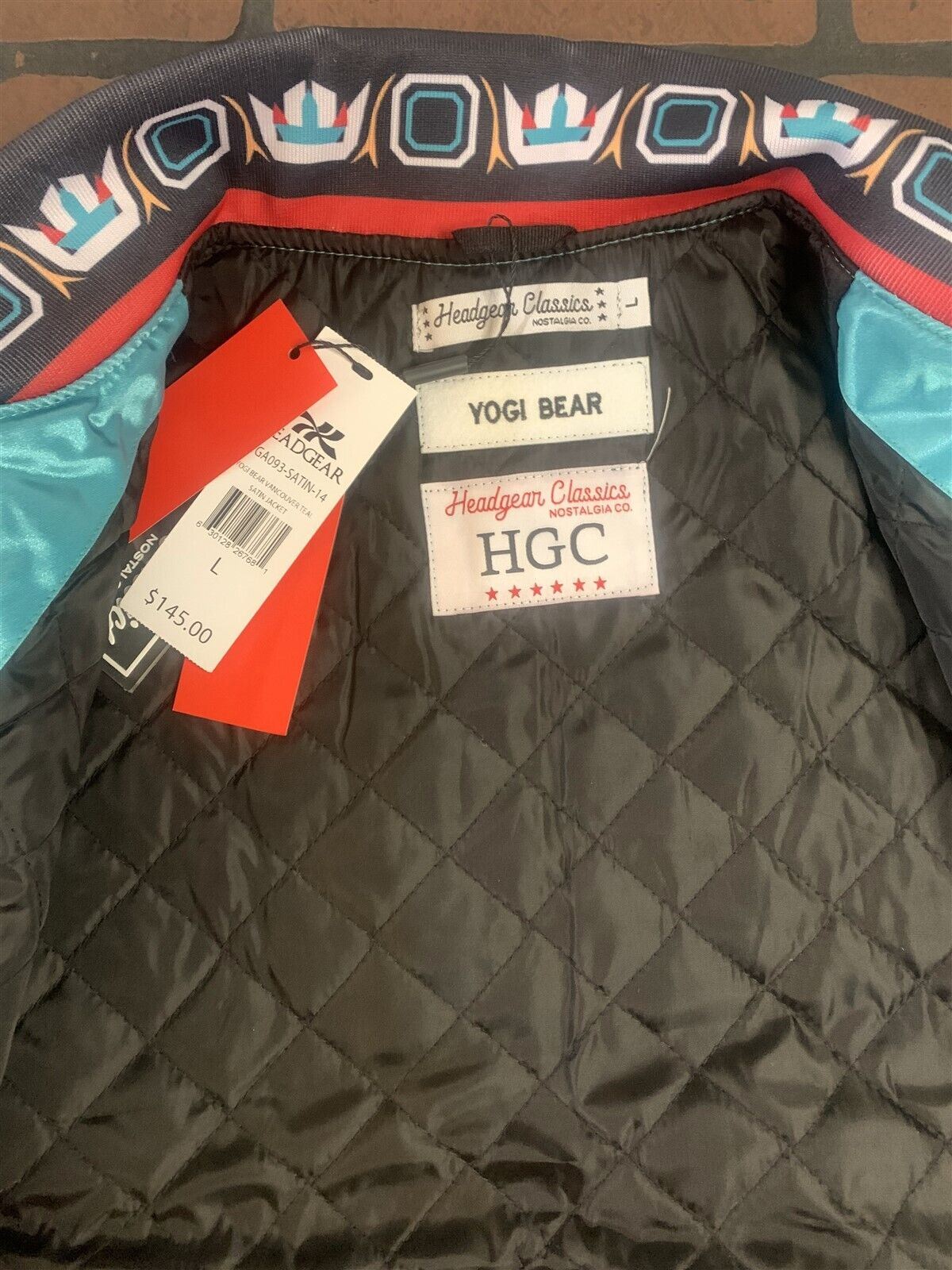 YOGI BEAR / VANCOUVER Headgear Classics Streetwear Jacket~Never Worn~M L XL