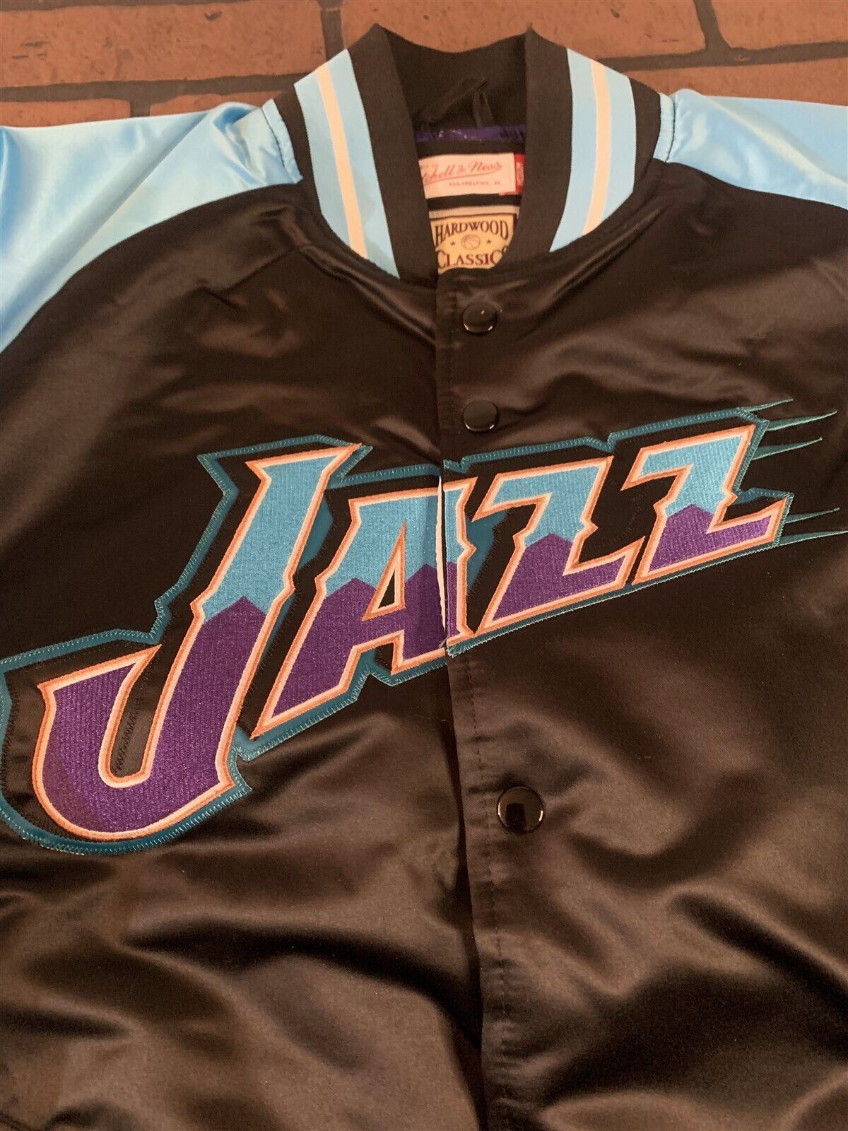 UTAH JAZZ Mitchell & Ness Special Script Heavyweight Jacket S M L 2XL