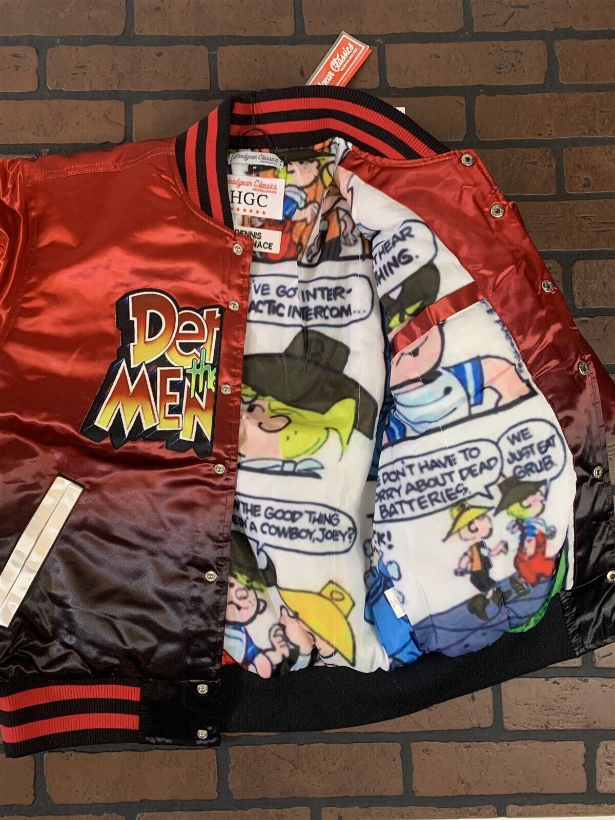 DENNIS THE MENACE- Headgear Classics Streetwear Jacket~Never Worn~ M L