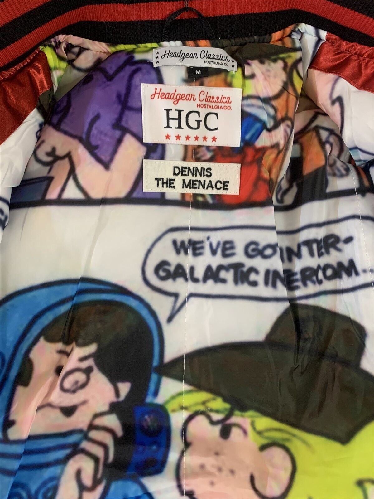 DENNIS THE MENACE- Headgear Classics Streetwear Jacket~Never Worn~ M L