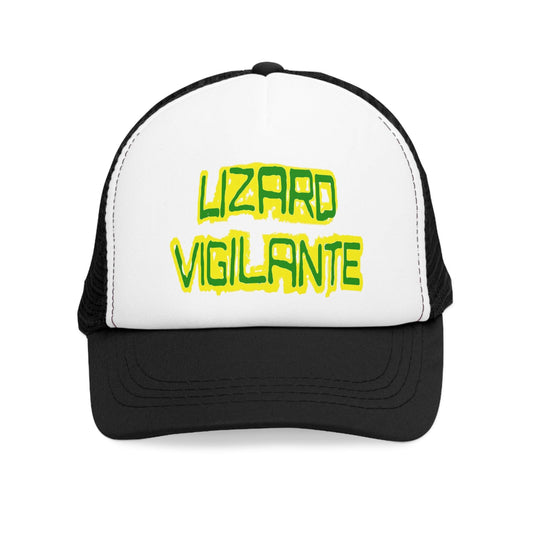 Lizard Vigilante Mesh Cap - Premium Hats from Printify - Just $14.99! Shop now at Lizard Vigilante