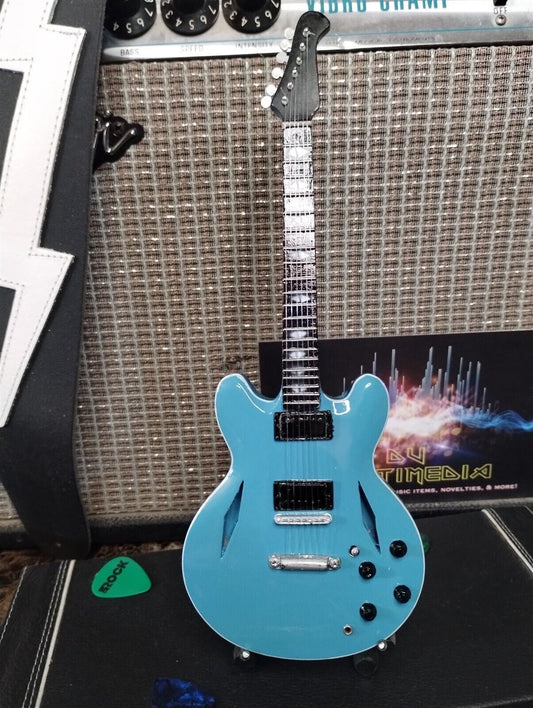 DAVE GROHL - Blue DG335 1:4 Scale Replica Guitar ~NEW~