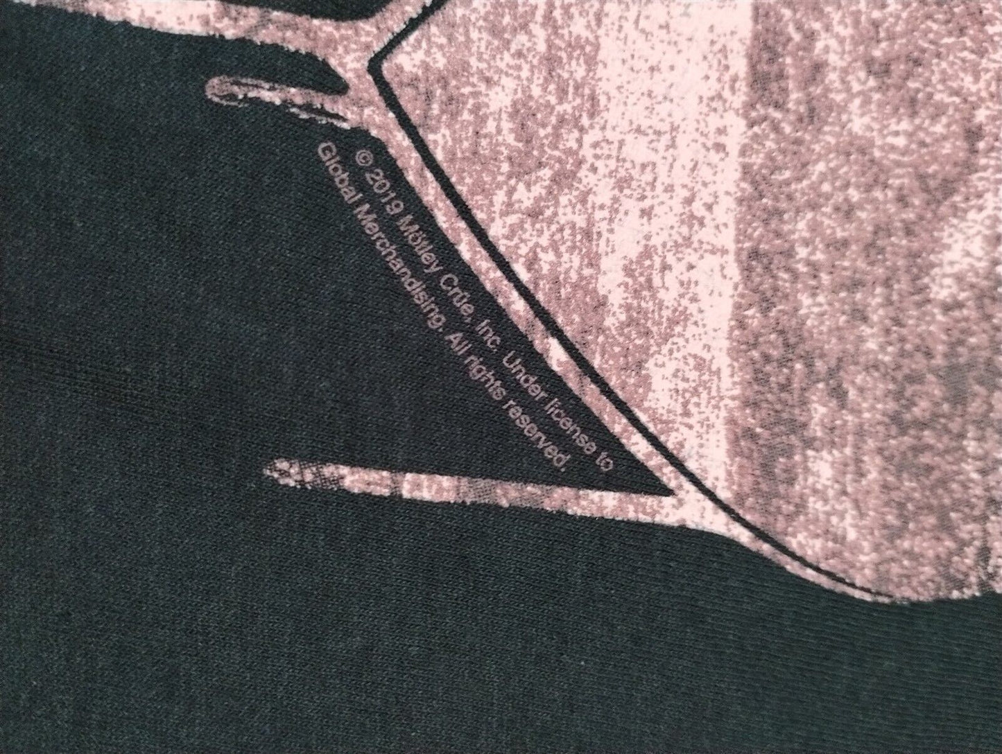 MOTLEY CRUE - 2019 Kickstart My Heart T-shirt ~Licensed / Never Worn~ S