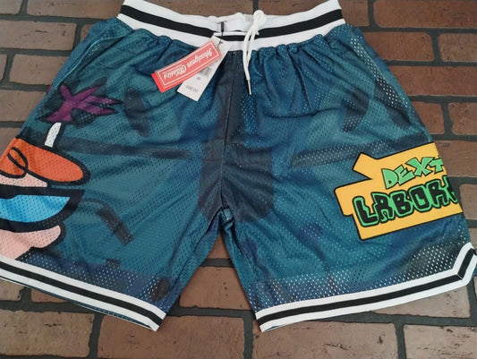 DEXTER'S LAB Headgear Classics Basketball Shorts ~Never Worn~ M XL
