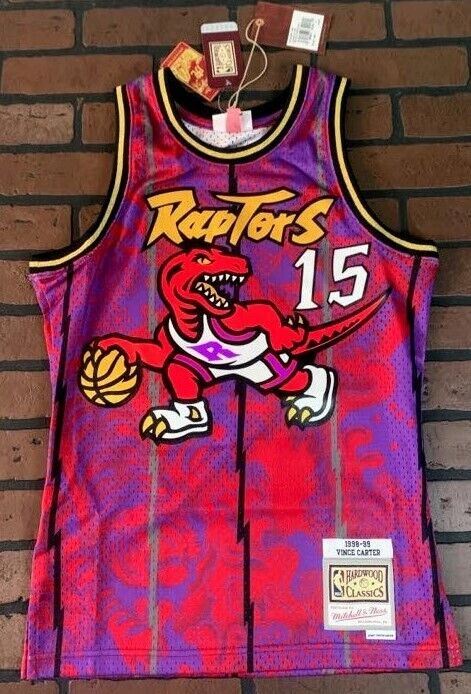 Vince Carter Toronto Raptors Mitchell and Ness Basketball Jersey ~Never Worn~