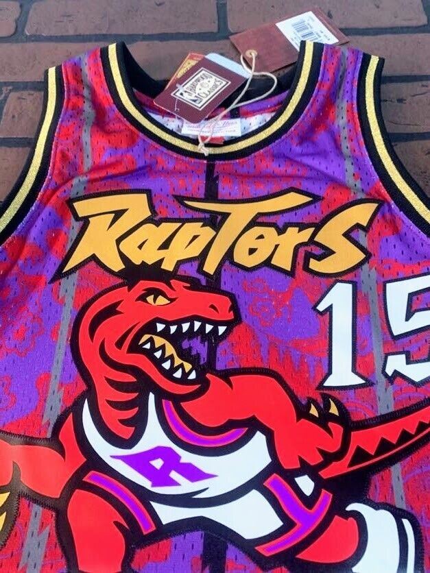 Vince Carter Toronto Raptors Mitchell and Ness Basketball Jersey ~Never Worn~