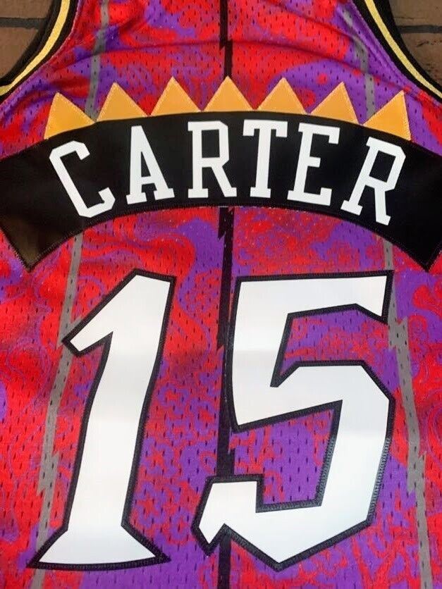 Vince Carter Toronto Raptors Mitchell and Ness Basketball Jersey ~Never Worn~