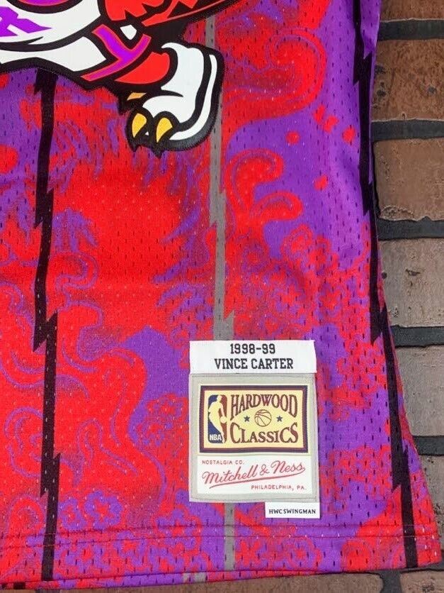 Vince Carter Toronto Raptors Mitchell and Ness Basketball Jersey ~Never Worn~