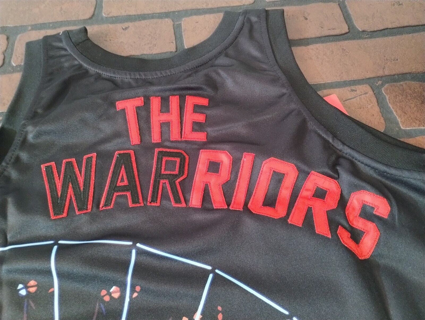 THE WARRIORS Ferris Wheel Headgear Classics Basketball Jersey ~Never Worn~S L XL