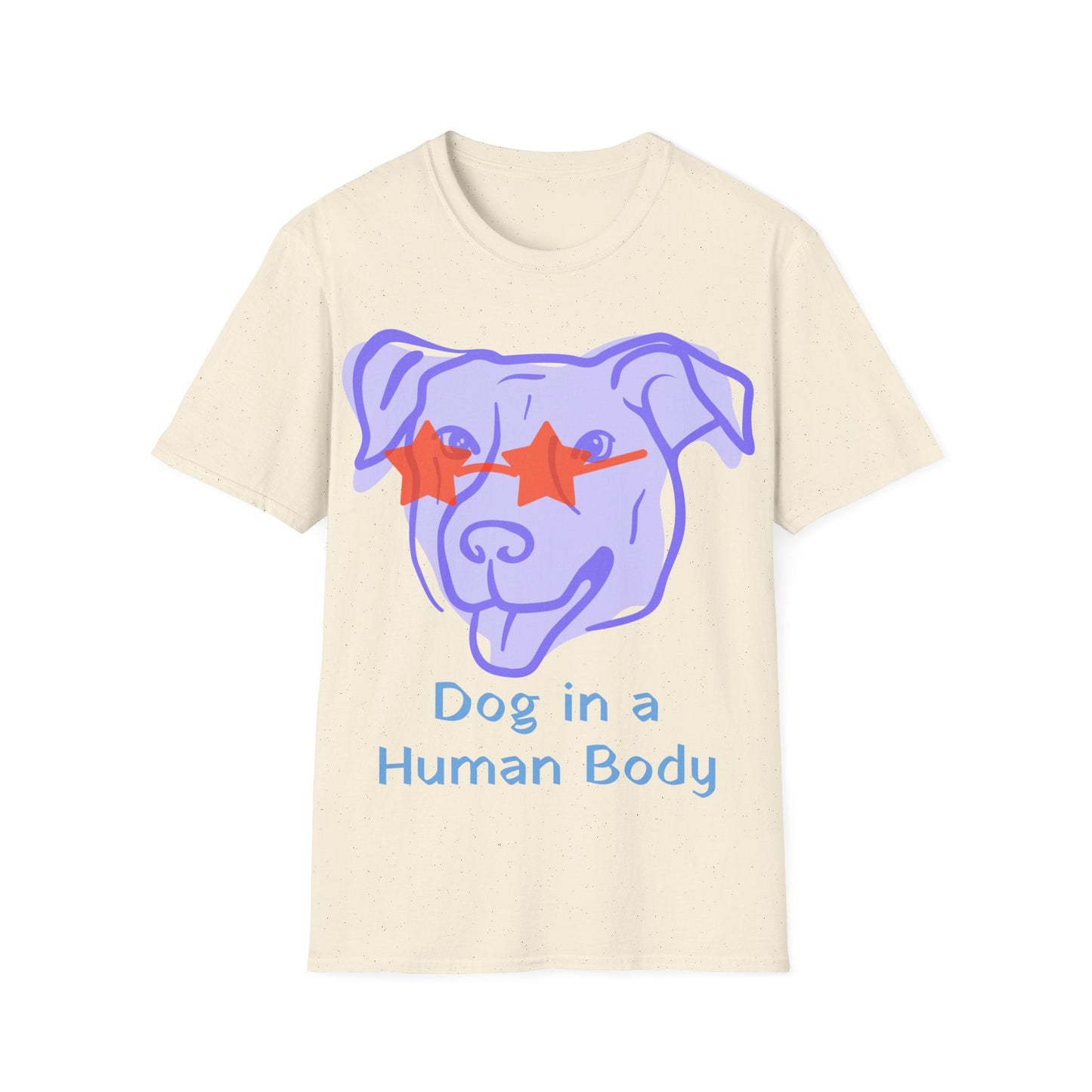 Dog in a Human Body Unisex Softstyle T-Shirt - Lizard Vigilante