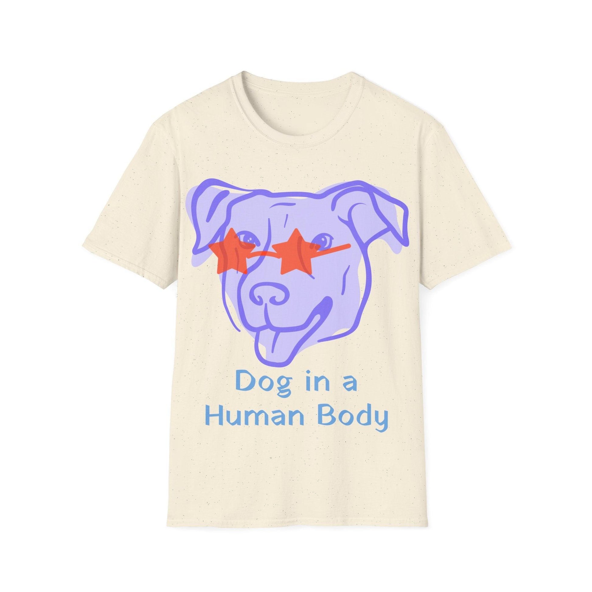 Dog in a Human Body Unisex Softstyle T-Shirt - Lizard Vigilante