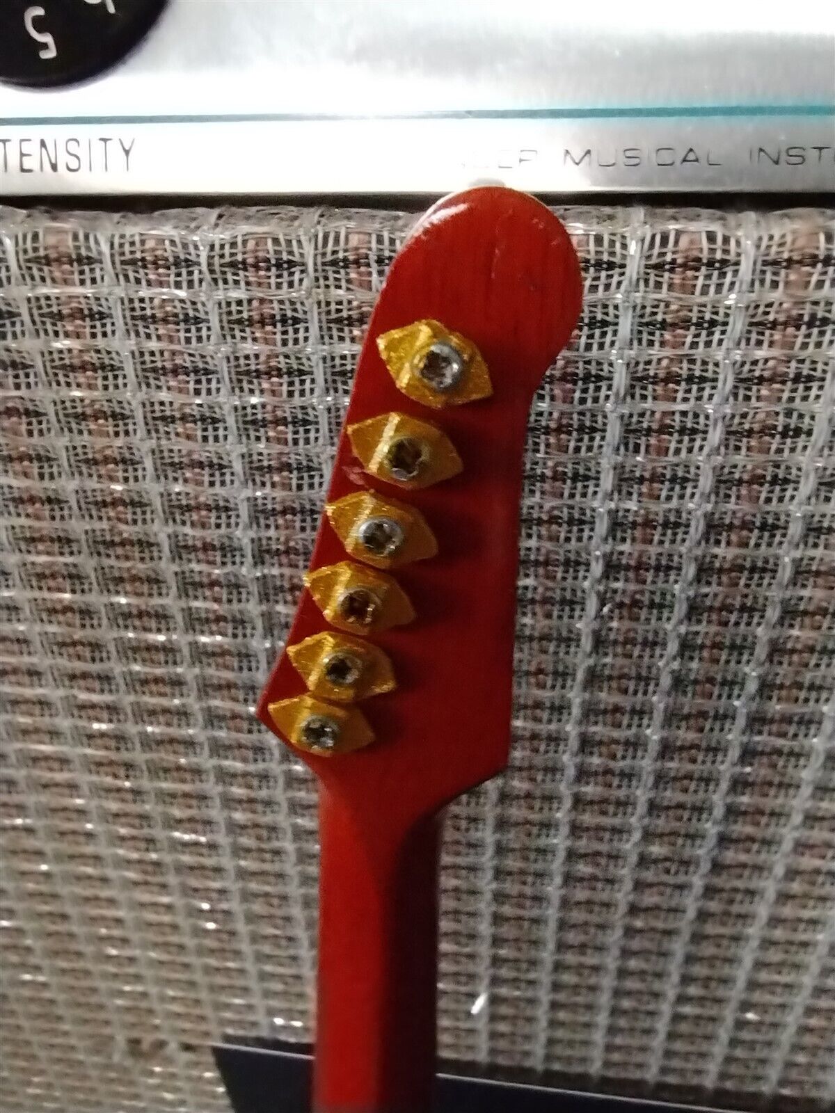 TOM PETTY - GIBSON Firebird V Sunburst 1:4 Scale Replica Guitar ~Axe Heaven~