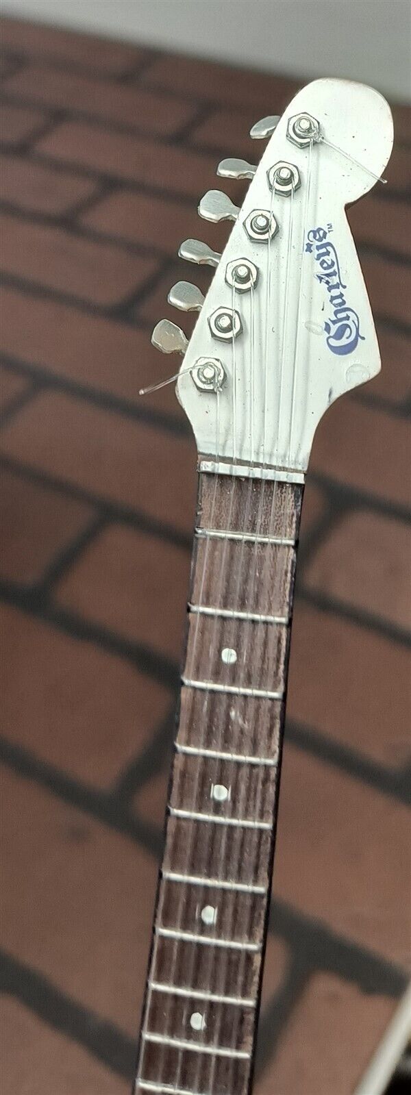 STEVIE RAY VAUGHAN - Signature Charley's 1:4 Scale Replica Guitar ~Axe Heaven~