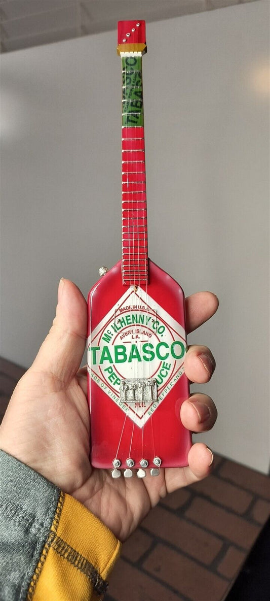 MICHAEL ANTHONY (Van Halen)-Tabasco Bass Licensed Guitar 1:4 Scale ~Axe Heaven~