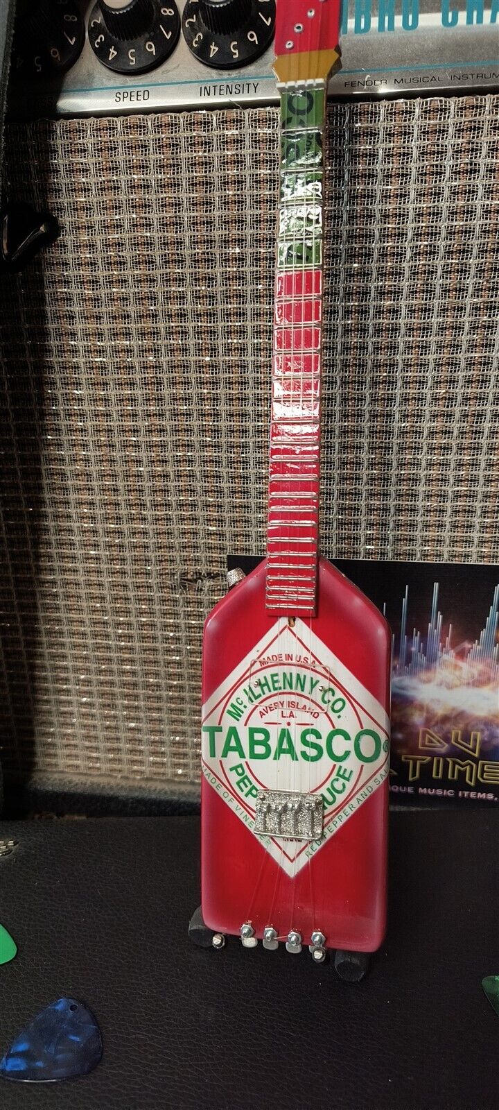 MICHAEL ANTHONY (Van Halen)-Tabasco Bass Licensed Guitar 1:4 Scale ~Axe Heaven~