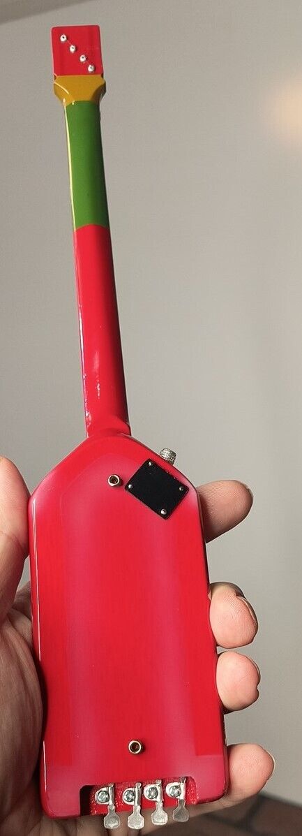 MICHAEL ANTHONY (Van Halen)-Tabasco Bass Licensed Guitar 1:4 Scale ~Axe Heaven~