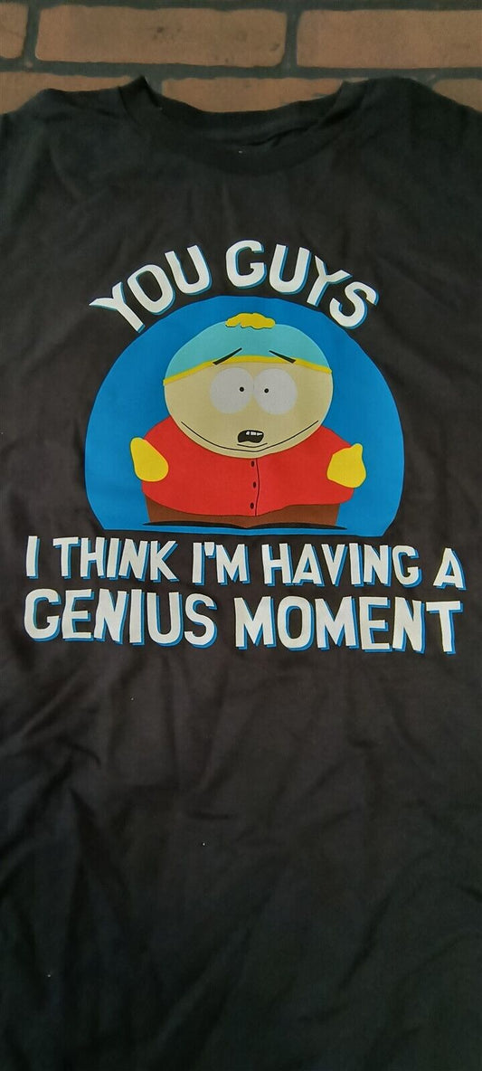 SOUTH PARK -2022 Having A Genius Moment Men's T-shirt ~Licensed~ M L XL