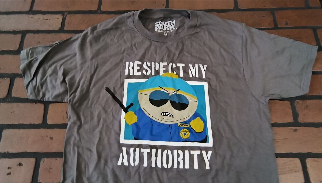 SOUTH PARK-2022 Respect My Authority Men's T-shirt~Licensed /Never Worn~M XL XXL