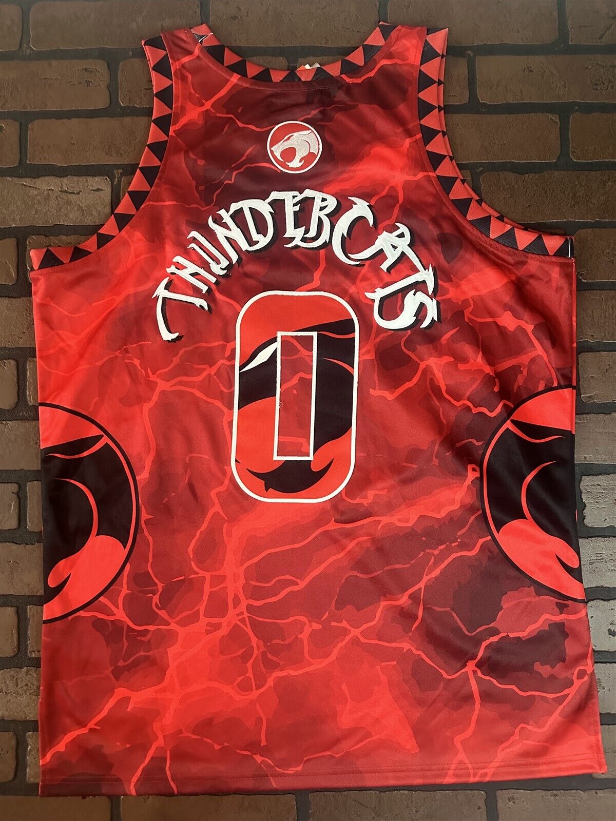 THUNDERCATS Red Headgear Classics Basketball Jersey ~Never Worn~ L XL 2XL