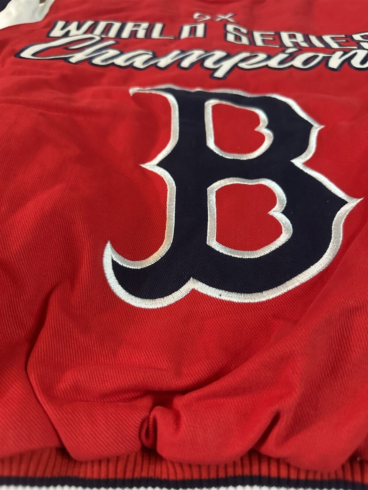 BOSTON RED SOX G-III 9X World Series Varsity Jacket~Never Worn~S M L XL 2XL