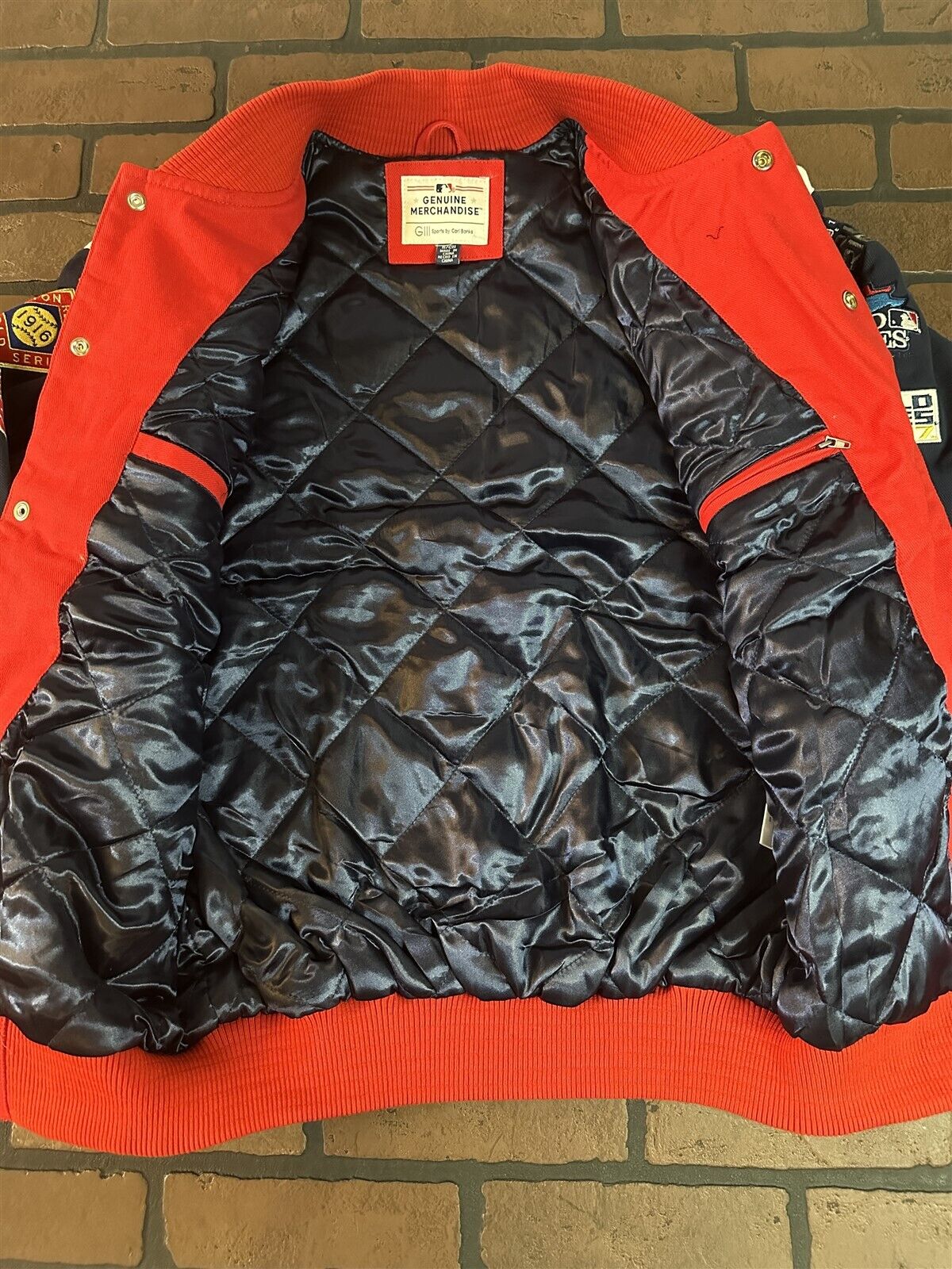 BOSTON RED SOX G-III 9X World Series Varsity Jacket~Never Worn~S M L XL 2XL