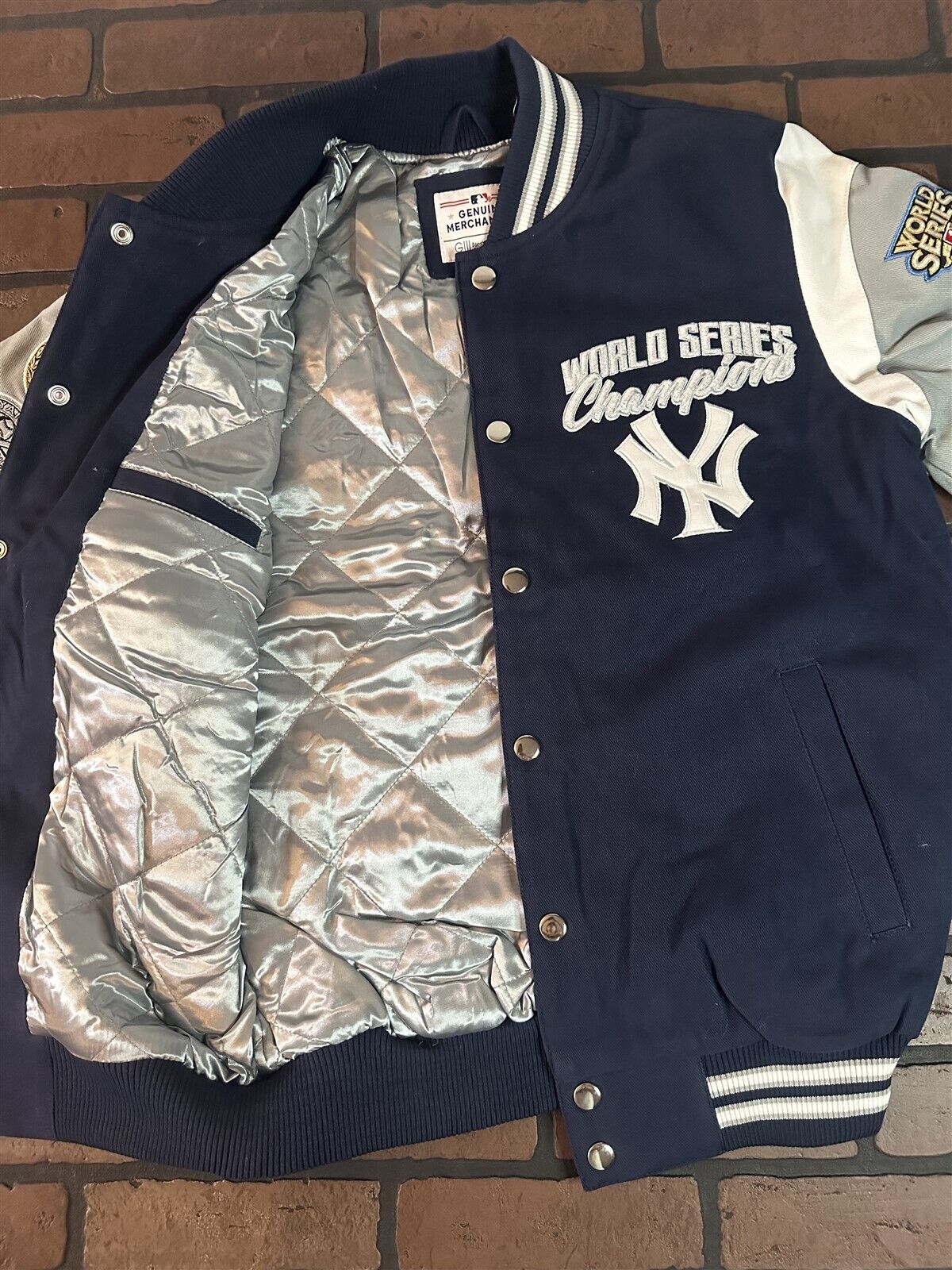 NEW YORK YANKEES G-III 27X World Series Varsity Jacket ~Never Worn~ 2XL