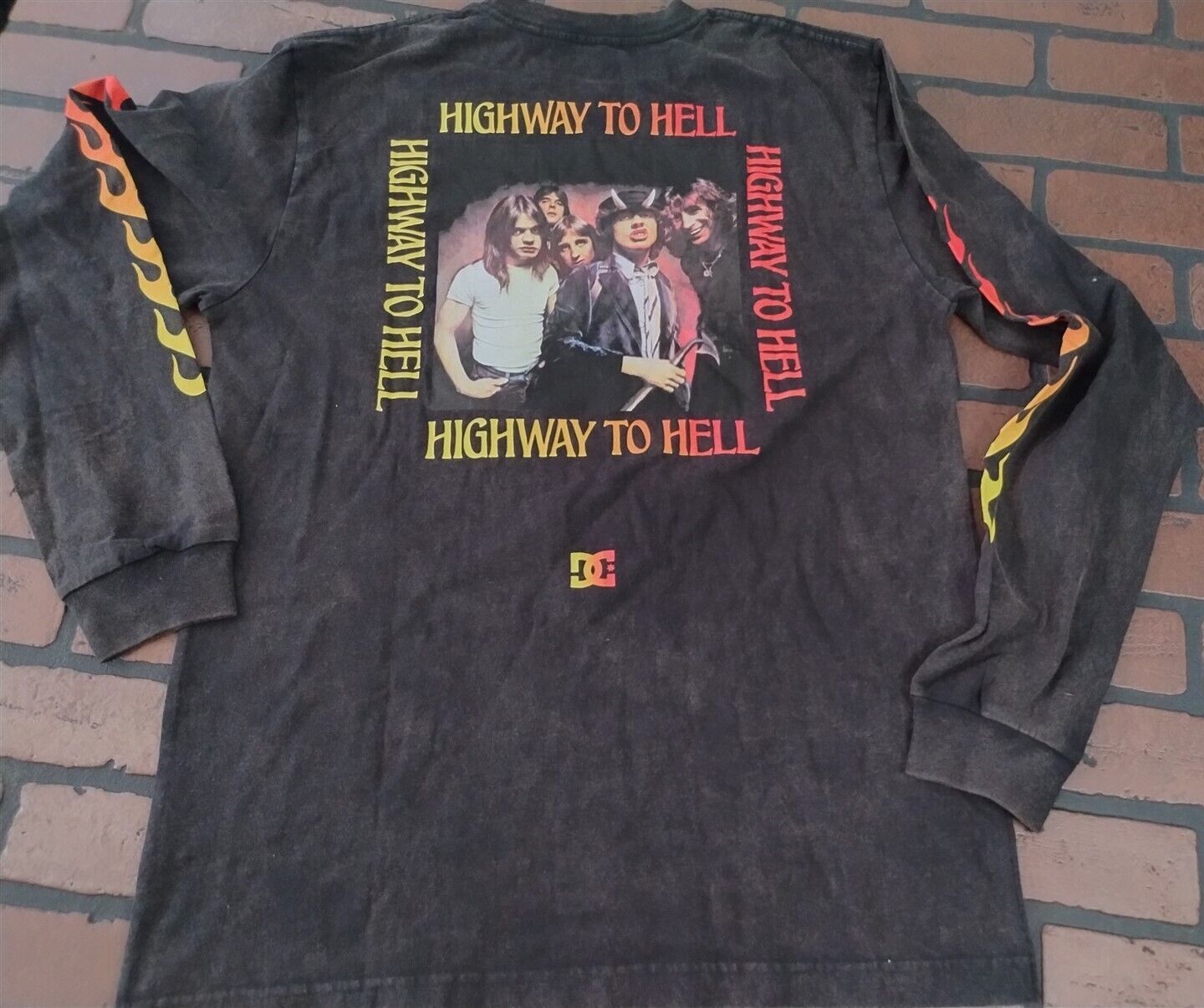 AC/DC - DC Clothing 2020 Men'S Long Sleeve T-shirt ~Never Worn~ S M L XL 2XL