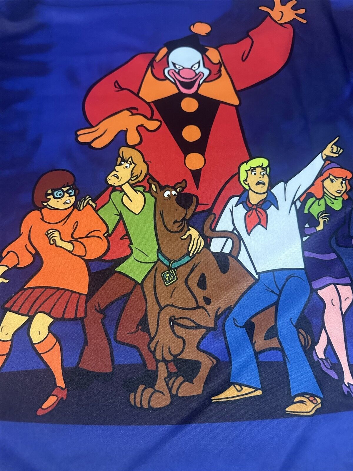 SCOOBY DOO & Mystery Machine Headgear Classics Basketball Jersey~Never Worn~L XL