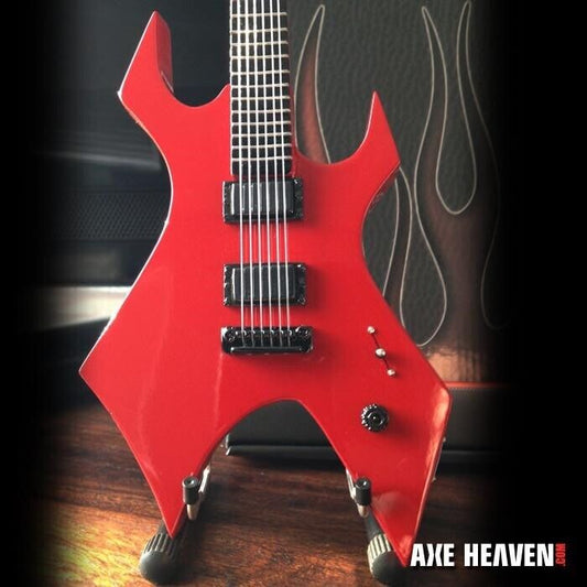 SLIPKNOT (Mick Thompson) Sig. Red Warlock 1:4 Scale Replica Guitar ~Axe Heaven~