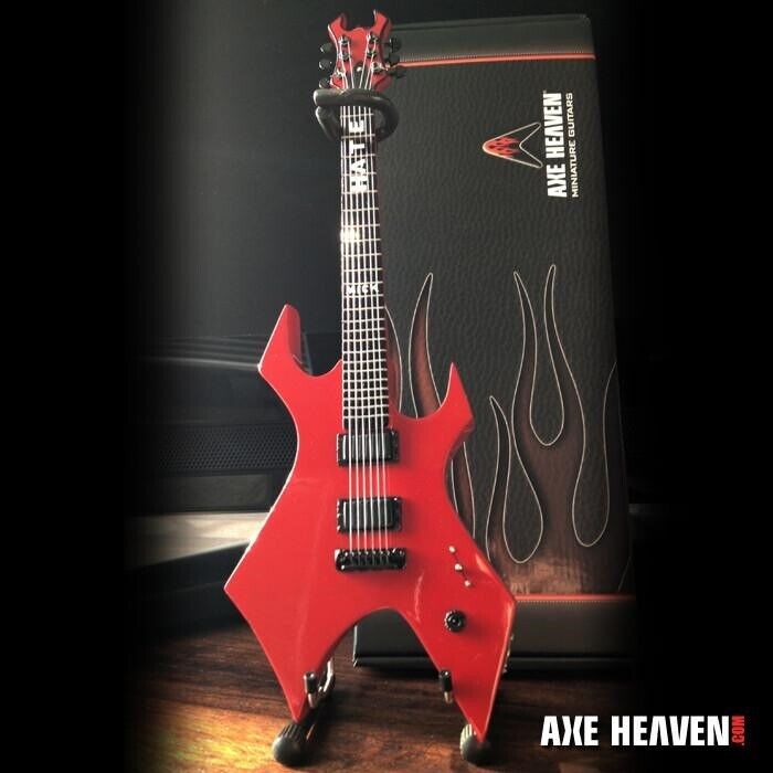 SLIPKNOT (Mick Thompson) Sig. Red Warlock 1:4 Scale Replica Guitar ~Axe Heaven~